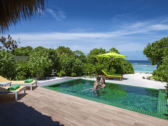 Beach Villa With Pool