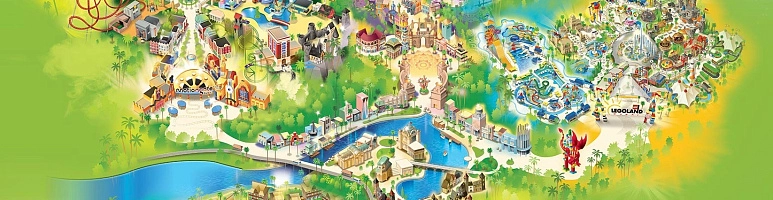 Парк развлечений DUBAI PARKS AND RESORTS