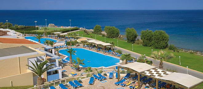 Paradise Village Aldemar 5*. Вид на Эгейское море.