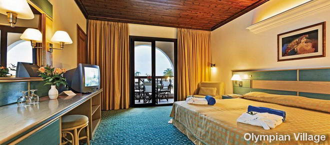 Olympian Village Aldemar 5. Интерьеры располагают...