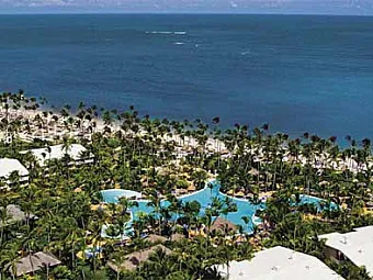 Вид на отель Melia Caribe Tropical