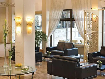 Лобби в отеле PRINCESS BEACH 4*.