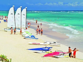 Пляж отеля GRAND BAHIA PRINCIPE BAVARO 5*