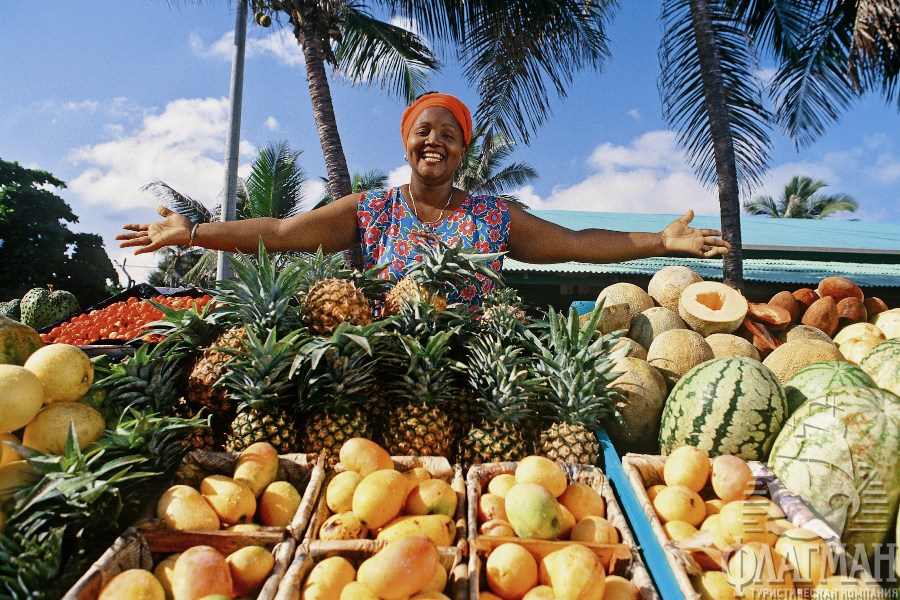 Рынок в Доминикане