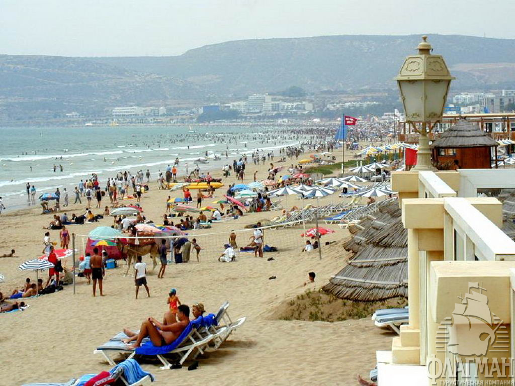 Agadir - городской пляж