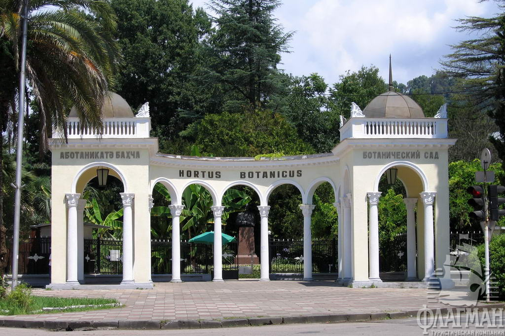 Сухумский ботанический сад.