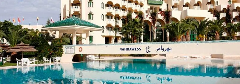 Отель NAHRAWESS HOTEL & THALASSO RESORTS 4*, Тунис, Хаммамет.