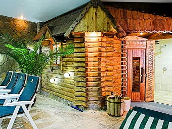 Крым. Ялта. Отель ПАЛЬМИРА ПАЛАС 4*. Сауна.