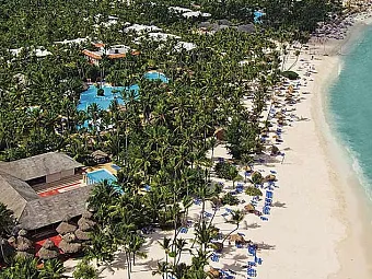 Территория и пляж отеля MELIA CARIBE TROPICAL 5*