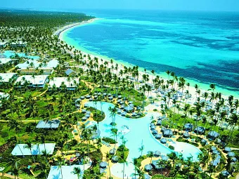 Территория и пляж отеля MELIA CARIBE TROPICAL 5*