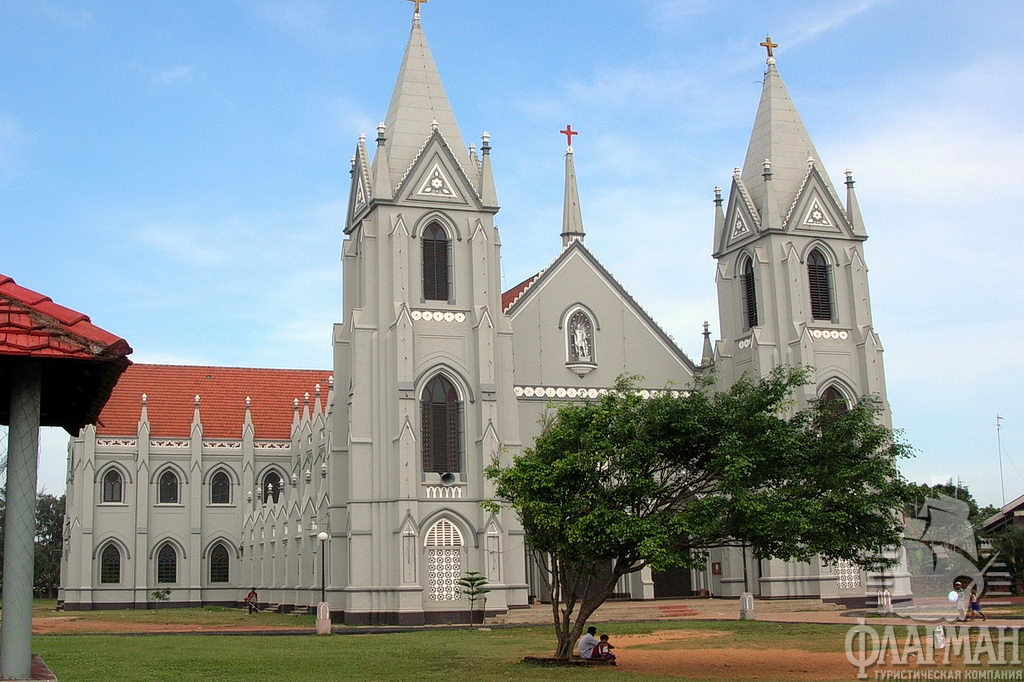 Negombo - церковь Св. Себастьяна.