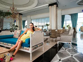 Лобби в отеле RUBI PLATINUM SPA RESORT & SUITE 5*
