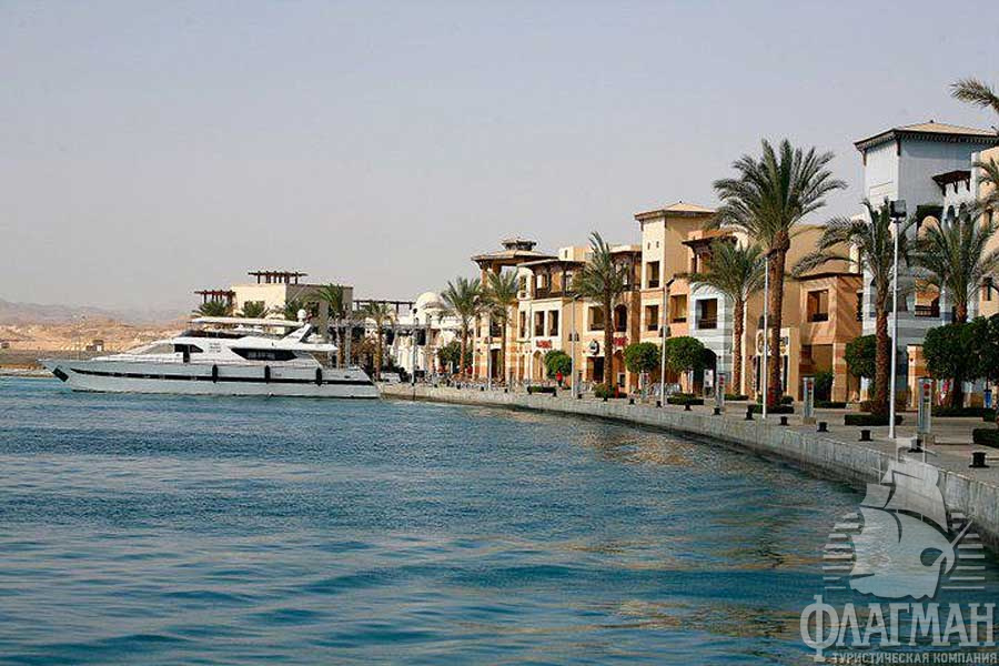  Порт Галиб - новый египетский курорт в Марса-Аламе.