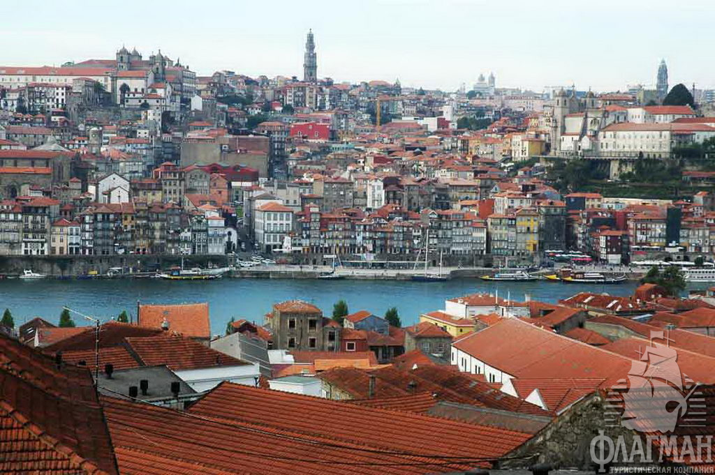 Панорама старого Порту.