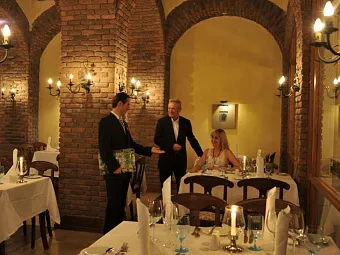 Ресторан отеля KEMPINSKI HOTEL THE DOME 5*