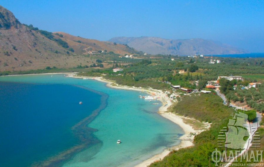 Курна — крупнейшее пресноводное озеро на острове Крит