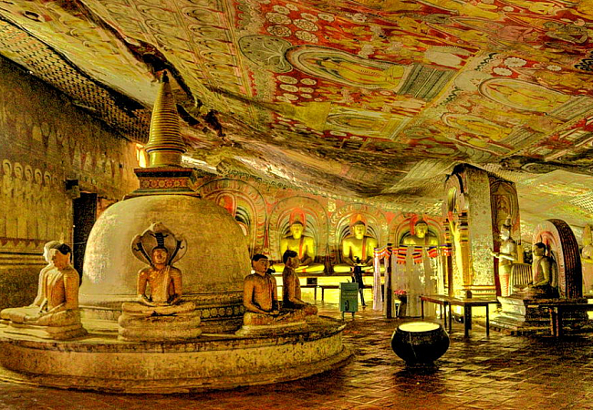 Пещерный храм в Дамбулле