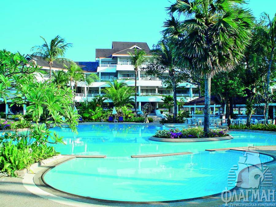 Отель Thavorn Palm Beach 4* с садом орхидей