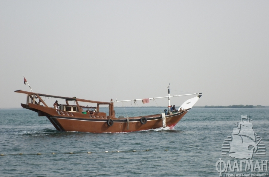 Рыбацкая лодка в Умм-эль-Кувейне