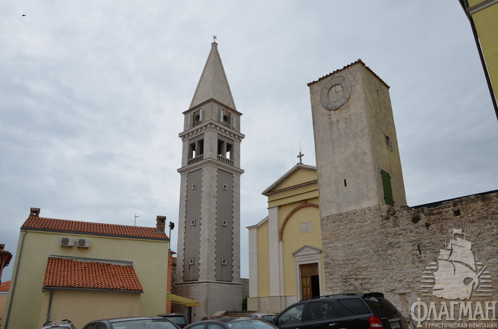 Основные церкви расположены на небольшом пятачке.