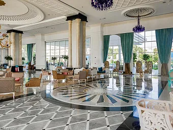 Лобби в отеле RUBI PLATINUM SPA RESORT & SUITE 5*