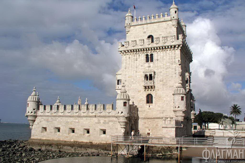 Белемская башня - раньше была со всех сторон окружена водой.