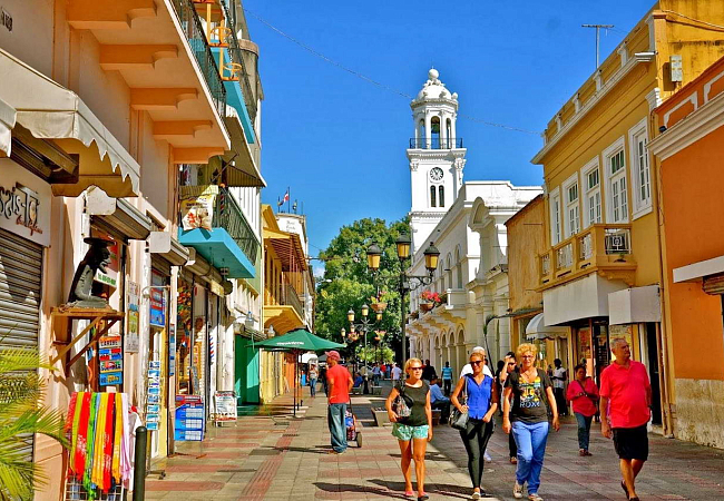 Средневековый Санто-Доминго - старейший город на Карибах. Основан ещё Христофором Колумбом
