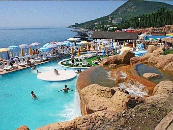 Крым. Алушта. Отель МИНДАЛЬНАЯ РОЩА 3*+