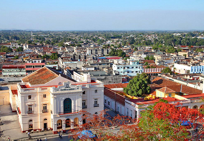 Санта-Клара - вид на историческую часть и панорама города.