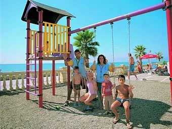 Детская площадка в отеле BEST MARITIM 3*