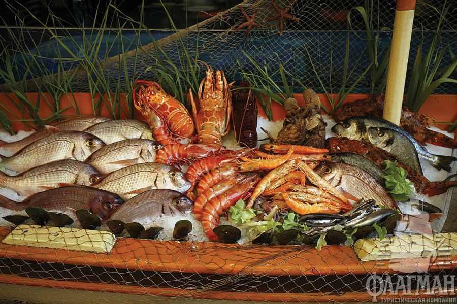 Свежие морепродукты из Чамьюва