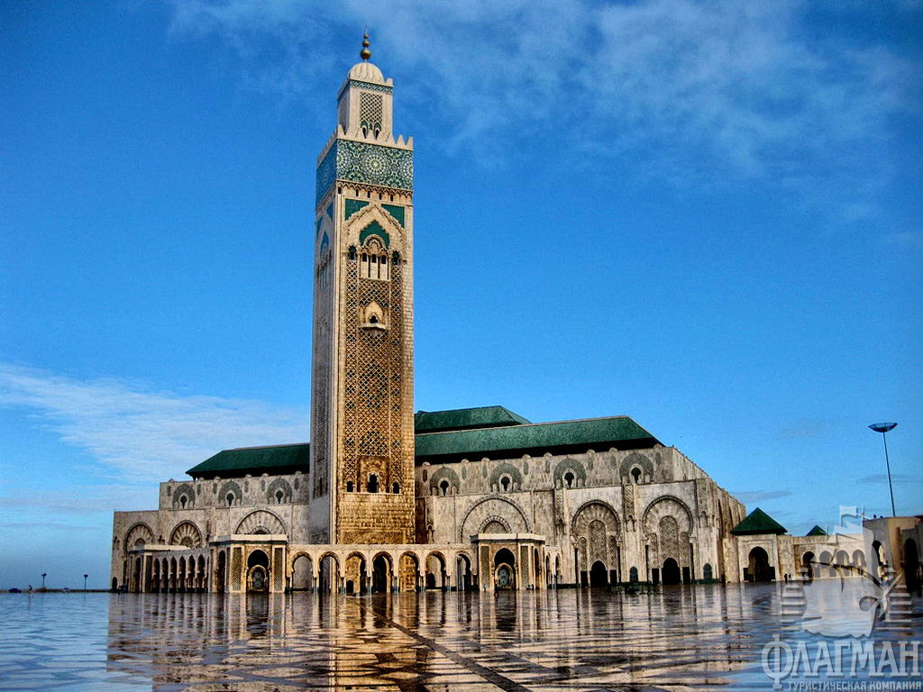 Касабланка - Великая мечеть Хассана II 
