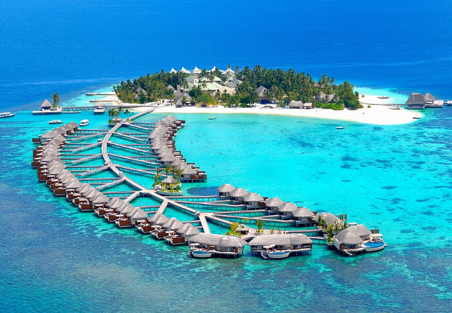 Отель на Мальдивах, как правило, занимает целый остров