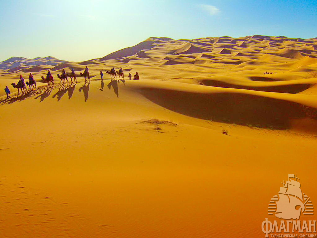  Марокко - пески Сахары