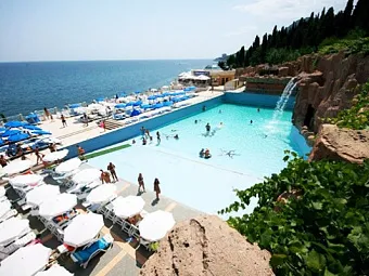 Крым. Алушта. Отель МИНДАЛЬНАЯ РОЩА 3*+