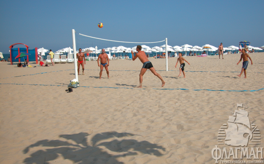 Волейбол в отеле "Бургас" - Солнечный берег